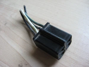 Conector eléctrico Kenworth de 4 pines con cableado para módulo de control de limpiaparabrisas #M160GT - Imagen 1 de 4