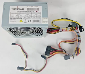 Tecnoware FAL550FS 550W ATX Netzteil PC Festnetz Desktop SATA MOLEX 4pin - Bild 1 von 1