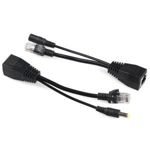 POE Passiv Injektorkabel RJ45 POE Splitter CCTV IP Kamera Zugangspunkte Strom - Bild 1 von 7