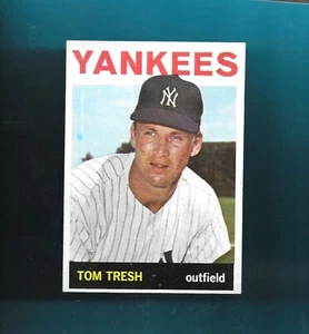 AFFILATO! TOM TRESH-NEW YORK YANKEES! 1964 Topps # 395 - Foto 1 di 2