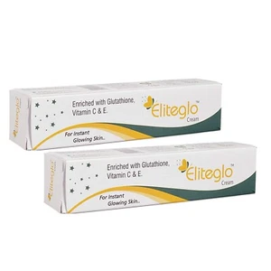 2 X Eliteglo Cream For Glowing Brightening & Blemish Free Clear Skin - Picture 1 of 9