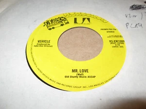 VEHICLE Mr. Love ( stereo / mono) 45 ROADSHOW PROMO NM PLAY 1977 - Picture 1 of 2