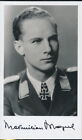 Maximilian Mayerl Signed Photo Luftwaffe Ace Nice 9 Jg 51 Molders 27 Kills