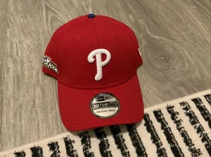 New Era Philadelphia Phillies 39THIRTY 2024 Postseason Hat Men’s Size: M/L - Picture 1 of 5