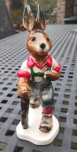 GOEBEL Bayerische Hasen - Hase als Wanderer - 14 cm - 33 115-14 Ostern Osterhase - Bild 1 von 12