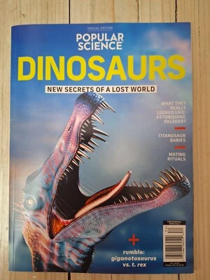 Popular Science Special Edition December 2023 Dinosaurs New Secrets Lost World - Image 1 of 3