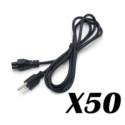 Mickey Mouse Power Cord 3 Prong 50 Pack Notebook Computer Supply For Dell Laptop - Image 1 of 3