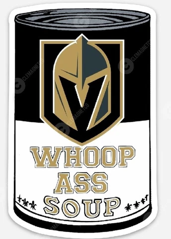 Las Vegas Golden Knights SOUP MAGNET - NHL Champions Nevada Cover
