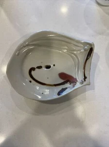 Jabonera Studio Art Pottery azul multicolor marcada con corcho ver fotos - Imagen 1 de 10