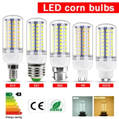 LED Bulb E14 E27 GU10 G9 Corn Lights SMD 2835 220V-240V warm / cold Lamps - Image 1 of 4