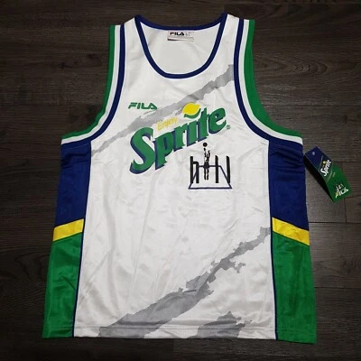 Camiseta sin mangas de baloncesto retro FILA Grant Hill x Sprite para hombre talla mediana Foto 1 de 4
