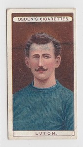 1906 Ogdens Football Club Colours #17 Luton Town, Bob Hawkes
