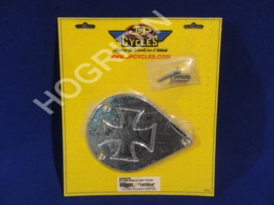 tear drop S & S air filter cleaner cover insert Harley softail fxr maltese cross - Image 1 of 4