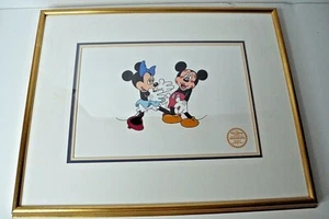Disney Limited Serigraph 1939 "Minnie Loves Mickey" Mickey & Minnie - Gold - Bild 1 von 4