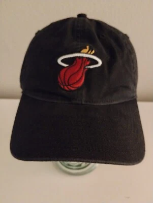 Gorra de béisbol ADIDAS Miami Heat NBA negra ajustable 2007 NUEVA Foto 1 de 4
