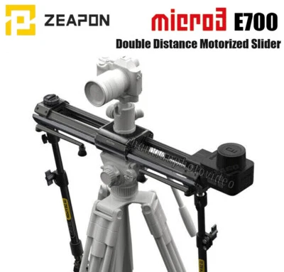 ZEAPON Micro 3 E700 Motorized Slider DSLR Kamera Video Double Distance Portable - Bild 1 von 4