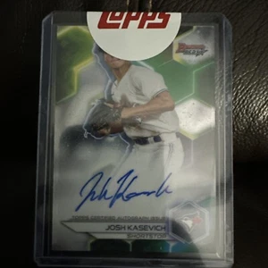 2023 Bowman's Best - Best of 2023 Autographs #B23-JK Josh Kasevich (AU, RC) - Picture 1 of 2