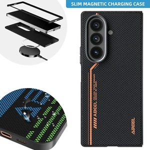 Funda Trasera Carga Inalámbrica Magnética Ultra Delgada para Samsung Galaxy Z Plegable 7/6/5 - Imagen 1 de 16