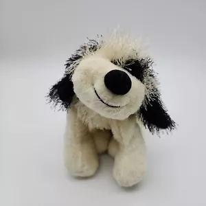 Ganz Webkinz Cheeky Dog Puppy Plush Stuffed Animal Toy Black White No Code HM192 - Picture 1 of 9
