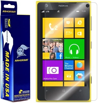 [Paquete de 2] Protector de pantalla transparente antiburbujas ArmorSuit Nokia Lumia 1020 Foto 1 de 4