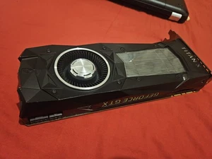 NVIDIA GeForce GTX Titan X Pascal 12GB GDDR5X Graphics Card - Picture 1 of 4