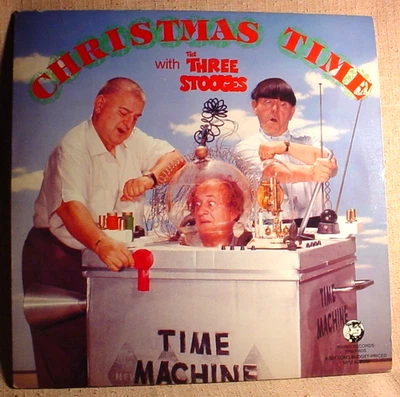 The 3 Stooges - Christmas Time With The Three Stooges - Rhino Records - 1983 - Image 1 of 4