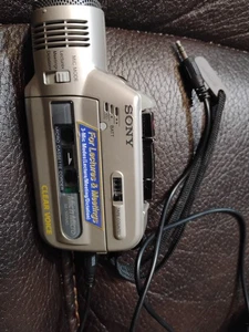 Sony M-100MC Micro Cassette Voice Recorder Clear Voice Sold As Is Not Tested - Picture 1 of 3