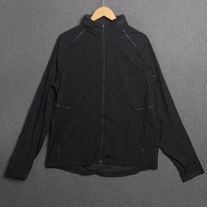 Lululemon Surge Jacket Hidden Hood Black Large M4452S - Picture 1 of 15