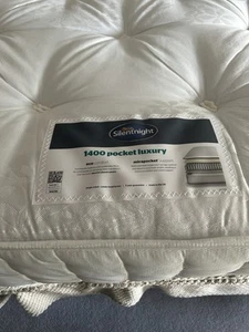 Silent night Orthopaedic 1400 Pocket Sprung Single Mattress - Picture 1 of 4