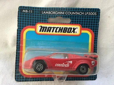 MATCHBOX MB 11 LAMBORGHINI COUTACH LP500S - EN TARJETA Foto 1 de 2