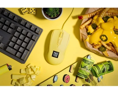 Mionix Gaming + Artists Maus Avior French Fries Optisch USB PC Mouse 5000 DPI - Bild 1 von 4