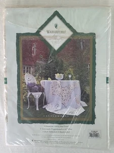 Waterford Linens Castlemaine 66" Round Tablecloth - Picture 1 of 2