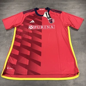 adidas St. Louis City Soccer Jersey XL Slim Fit Adult 2023-24 Home Kit SC FC - Picture 1 of 10