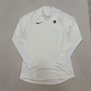 Maglia Nike NFL Player Issue Therma-Fit manica lunga finto collo top CW6384 uomo L - Foto 1 di 7