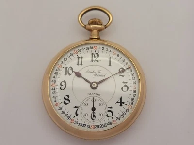 Illinois Santa Fe Special - Grade 806 - Model 9 - 21j - 16s - Montgomery Dial - Image 1 of 4