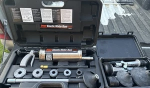 General Pipe Cleaners Kinetic Water Ram Drain Cleaner Model G & Accessory Kit! - Picture 1 of 12