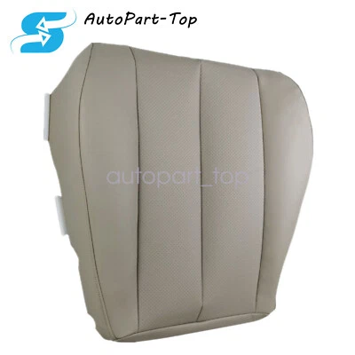 Cubierta de asiento de cuero inferior del lado del pasajero para Subaru Outback 2010-2014 color tostado perfecto Foto 1 de 4