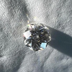 White D Color VVS1 Rose Excellent Cut Loose Moissanite Stone w GRA Certificate - Picture 1 of 4