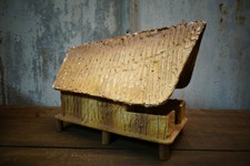 DDR HOLZE Pfahlhaus, zu Elastolin / Lineol / Pfeiffer, #01