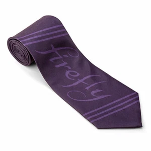 Firefly Serenity Neck Tie Purple Movie TV Show Browncoats Nerdy Geeky - Picture 1 of 6