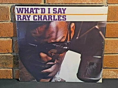 RAY CHARLES - What'd I Say, Import 180 Gram BLACK VINYL LP New & Sealed! - Image 1 of 4