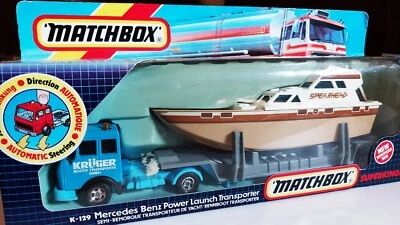 BEYOND RARE 1986 German Release Matchbox Superkings K-129 Mercedes-Benz Kruger - Image 1 of 2