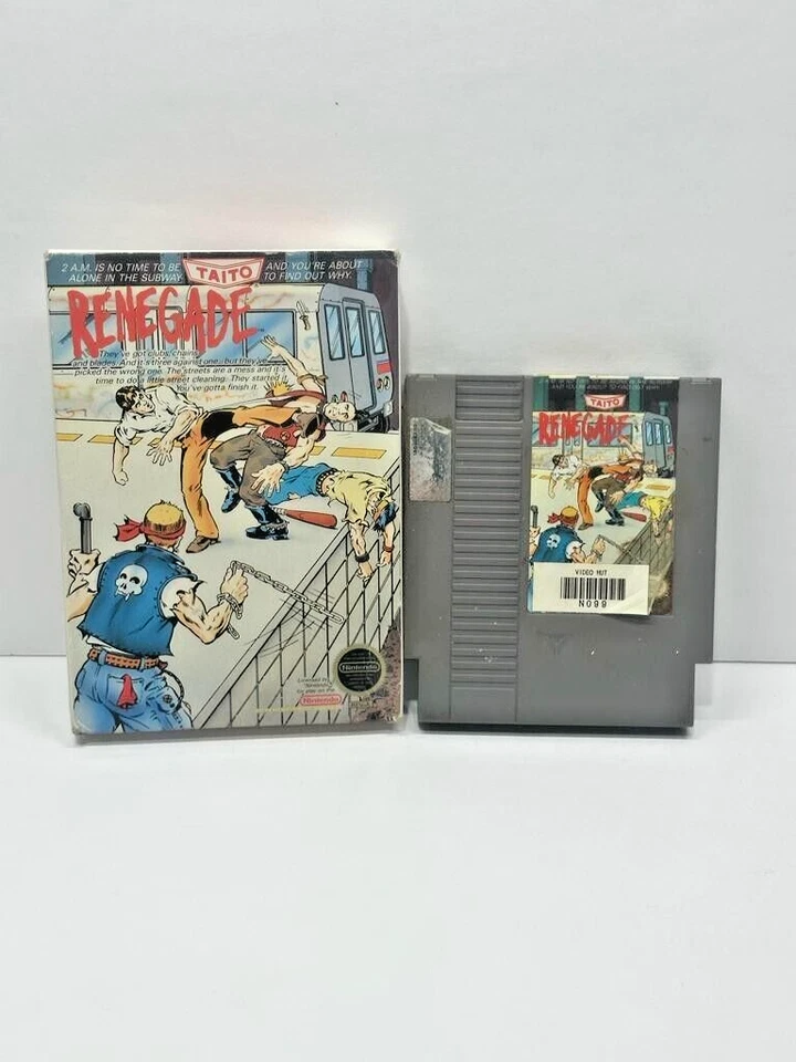 Renegade NES Nintendo GAME & BOX TESTED - Image 1 of 1