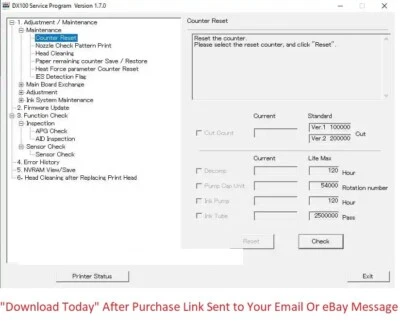 Service Program Epson SL-D700 Include Service Manual & Unlimited Key Gen - Image 1 of 2
