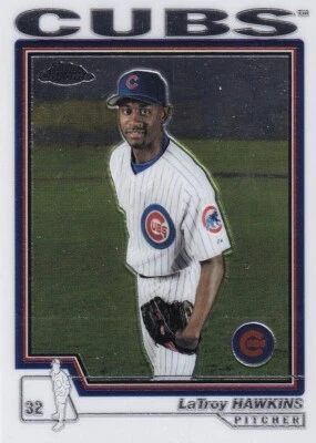 2004 Topps Chrome #339 LaTroy Hawkins Chicago Cubs  Foto 1 de 2