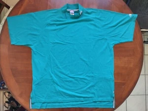 VTG 1990's NFL Team Miami Dolphins Old Logo Reebok Play Dry T-Shirt Mens 2XL - Picture 1 of 2