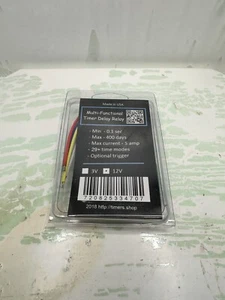 12V DC Multi-function Time Delay Relay - Picture 1 of 2