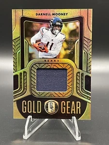 2022 Gold Standard Gold Gear  Darnell Mooney Player-Worn Patch /299 Bears WR - Picture 1 of 3
