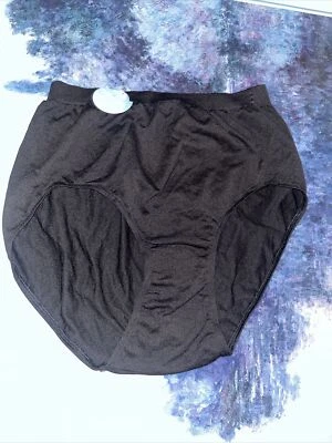 Vintage Bali  Satin Panties  Hi Cut XL - Image 1 of 4