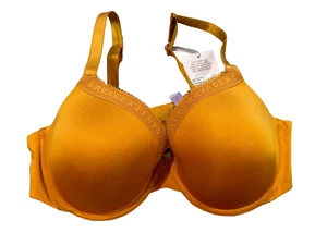 Savage X Fenty Damen T-Shirt BH Gelb/Orange Gr. 40DDD Neu mit Etikett - Bild 1 von 3